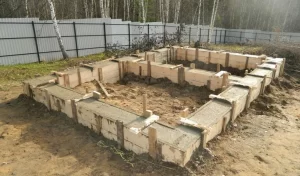 Фундамент под баню